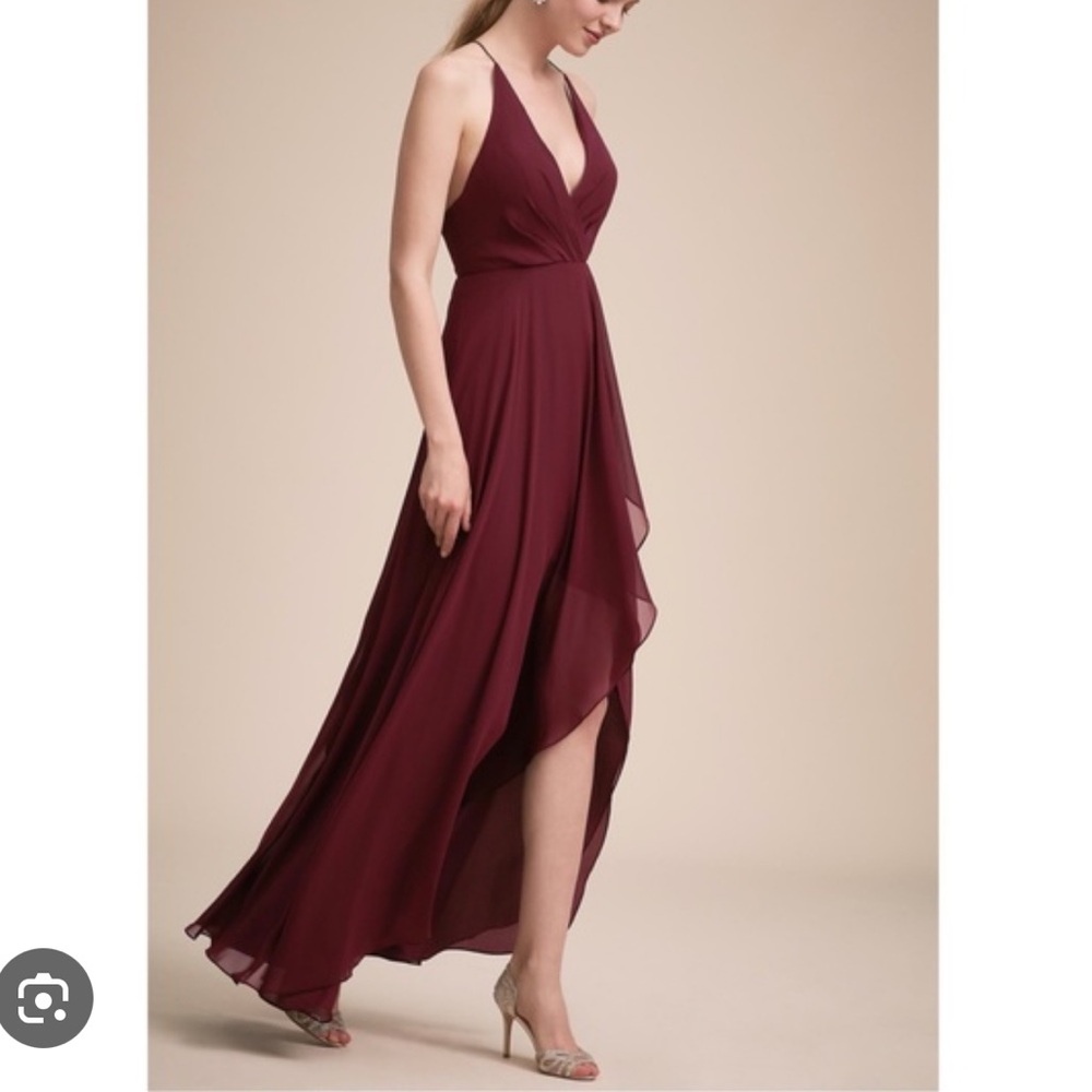 jenny yoo Farrah Ruffle Dress - Picture 2 of 7